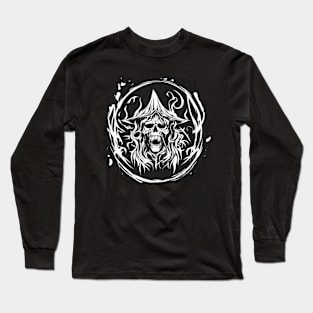 Terrifying skull Long Sleeve T-Shirt